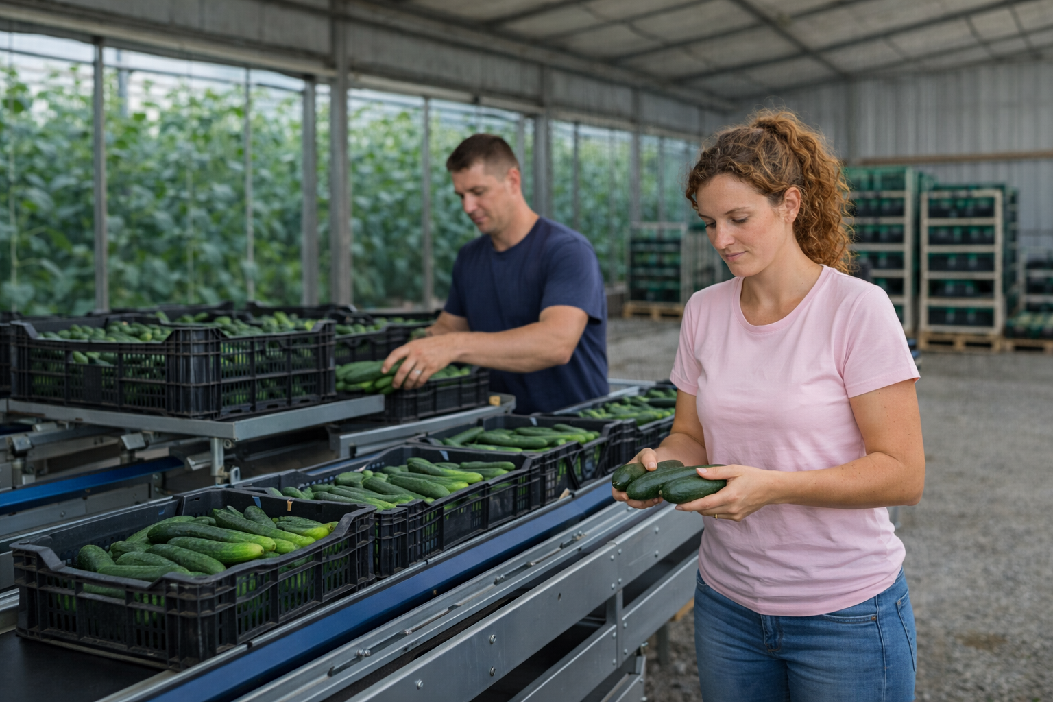 Vegetable Sorting & Packing